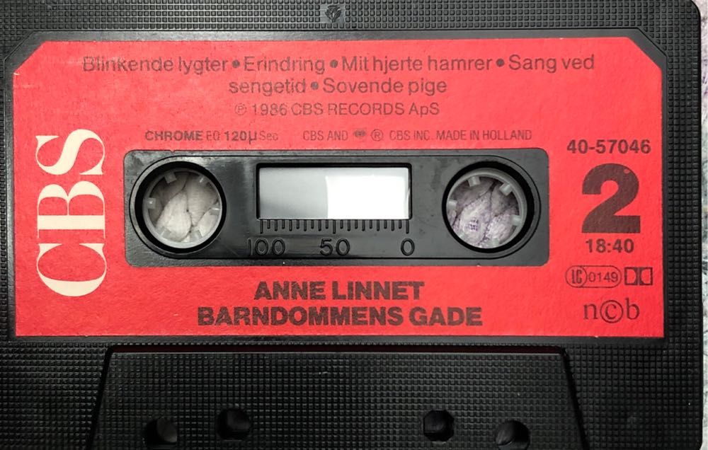 Barndommens Gade - Anne Linnet (CD) music collectible [Barcode 2322757046] - Main Image 4