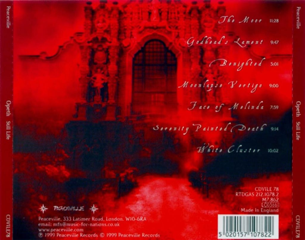 Still Life by - Opeth (CD) music collectible [Barcode 801056207821] - Main Image 2