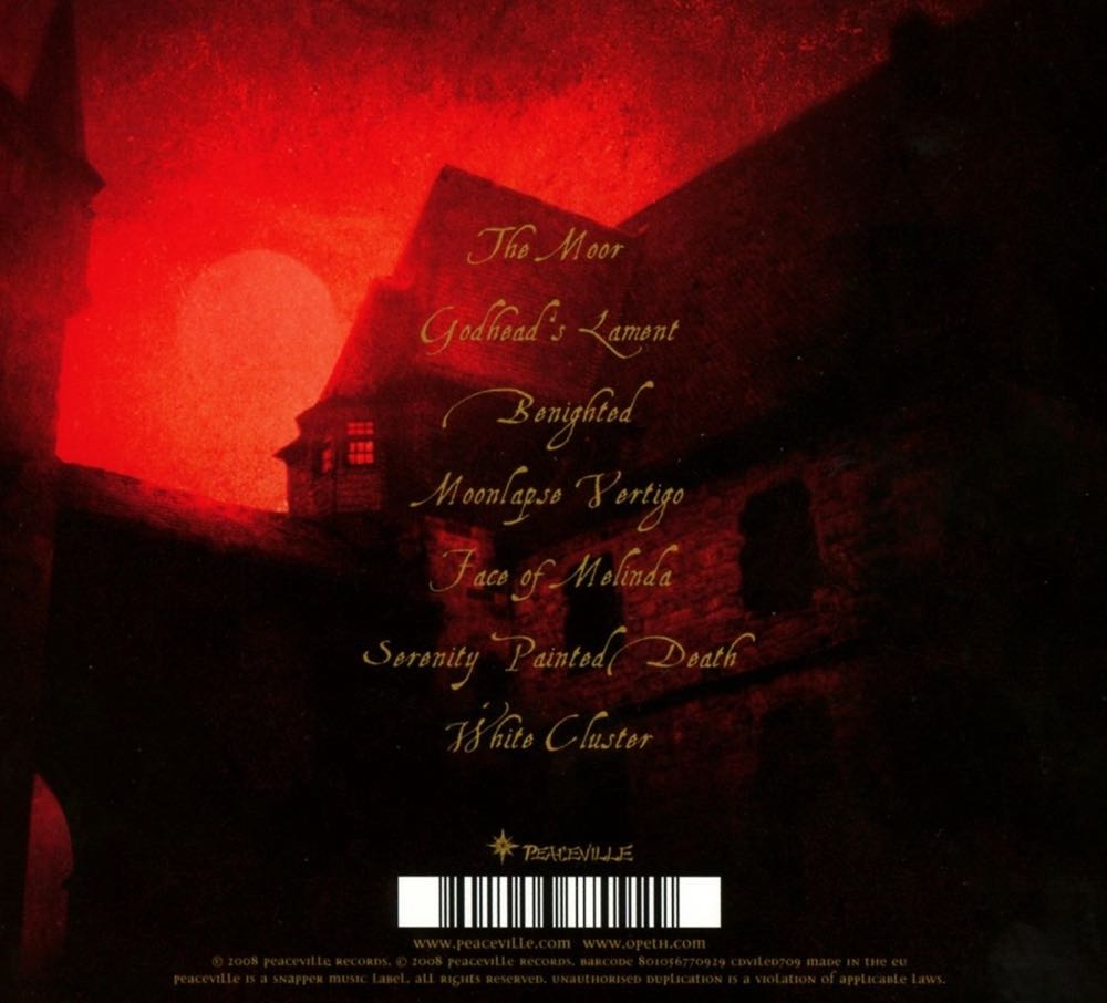 Still Life - Opeth (CD) music collectible [Barcode 801056770929] - Main Image 2