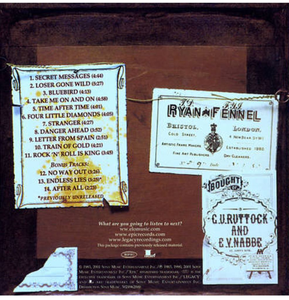 Secret Messages - Electric Light Orchestra (12” - 47) music collectible [Barcode 074643849012] - Main Image 2