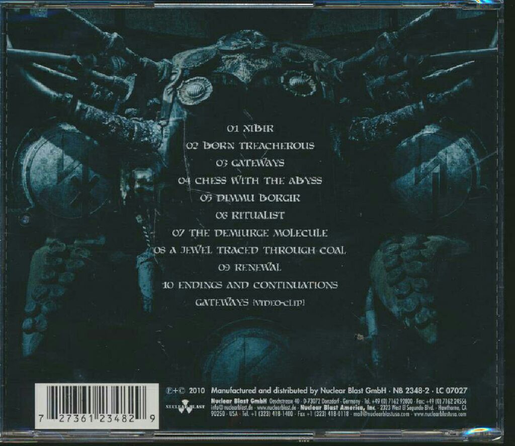 Abrahadabra - Dimmu Borgir (12” - 4856) music collectible [Barcode 727361234812] - Main Image 2