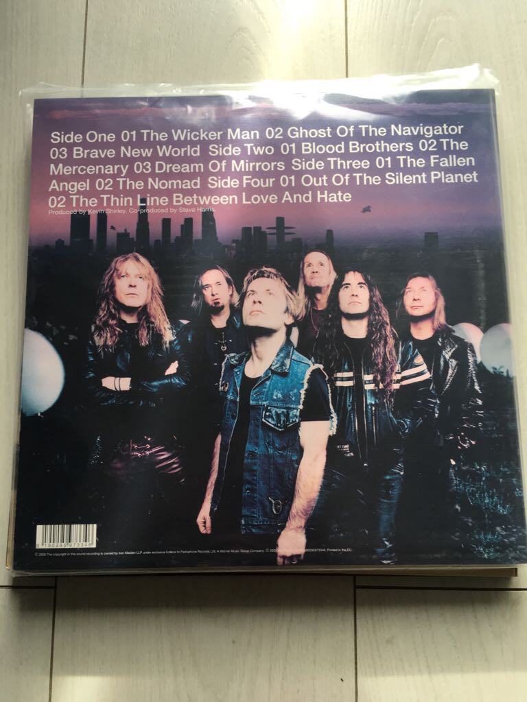 Brave New World - Iron Maiden (12”) music collectible [Barcode 190295973346] - Main Image 2