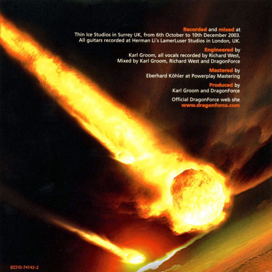 Sonic Firestorm - Dragonforce (CD - 56:35) music collectible [Barcode 823107414224] - Main Image 2