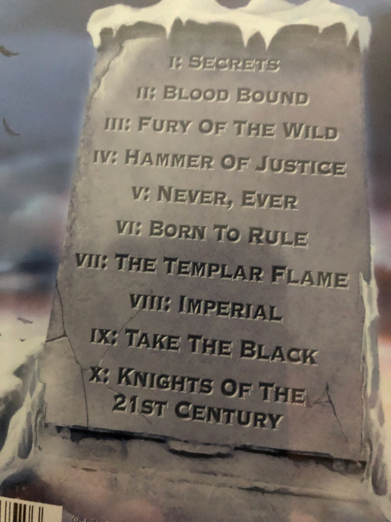 Chapter Five Unbent Unbowed Unbroken - Hammerfall (CD - 51) music collectible [Barcode 727361137526] - Main Image 2