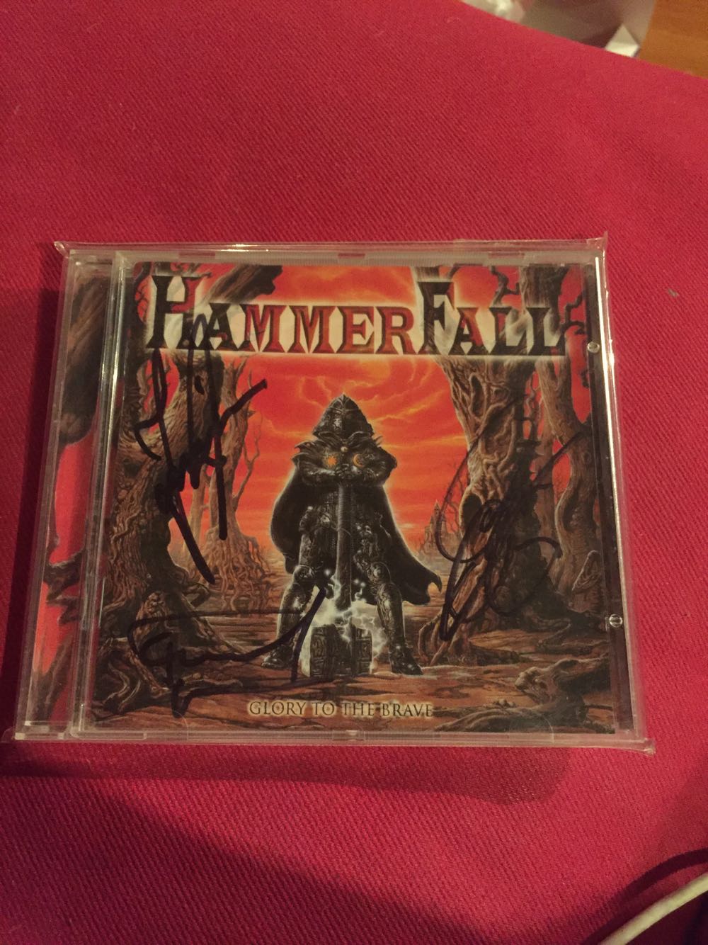 Glory To The Brave - Hammerfall (CD-R - 48) music collectible [Barcode 727361276225] - Main Image 3