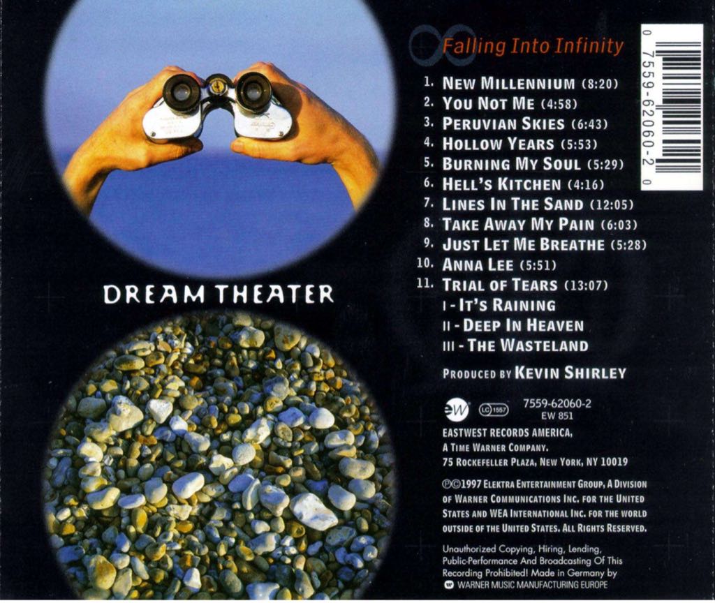 Falling Into Infinity - Dream Theater music collectible - Main Image 2