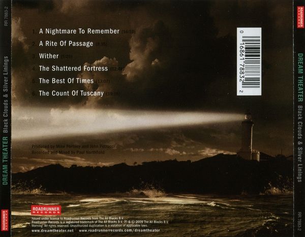 Black Clouds and Silver Linings - Dream Theater (CD) music collectible [Barcode 4527583009283] - Main Image 2