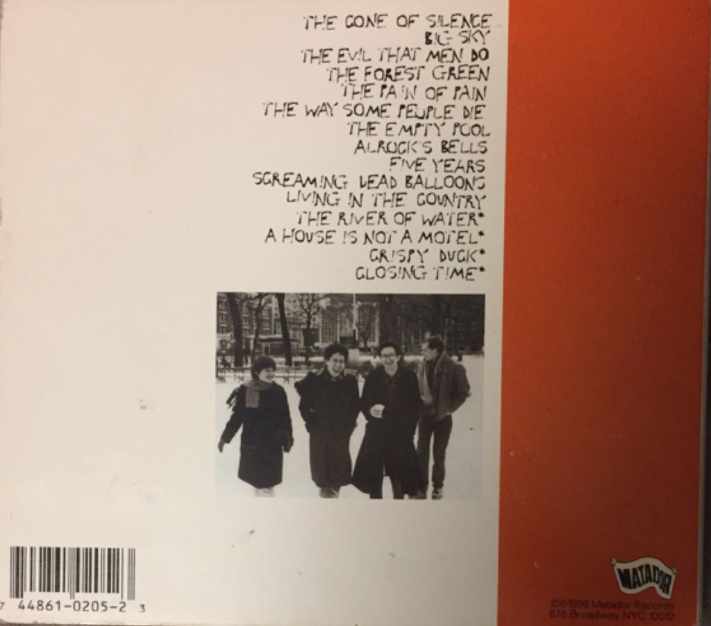 Ride The Tiger - Yo La Tengo (CD) music collectible [Barcode 744861020523] - Main Image 2