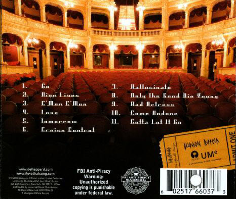 Songs From The Sparkle Lounge - Def Leppard (CD - 39) music collectible - Main Image 2