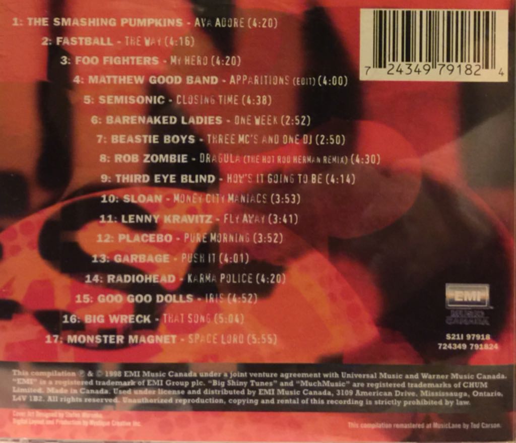 Big Shiny Tunes 3 - Big Shiny Tunes (CD) music collectible [Barcode 724349791824] - Main Image 2