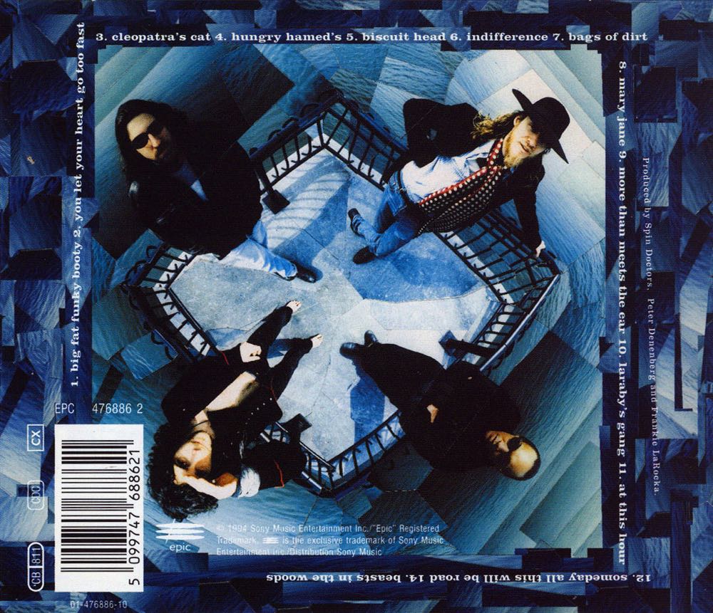 Turn It Upside Down - Spin Doctors (CD - 55) music collectible [Barcode 9399747688628] - Main Image 2