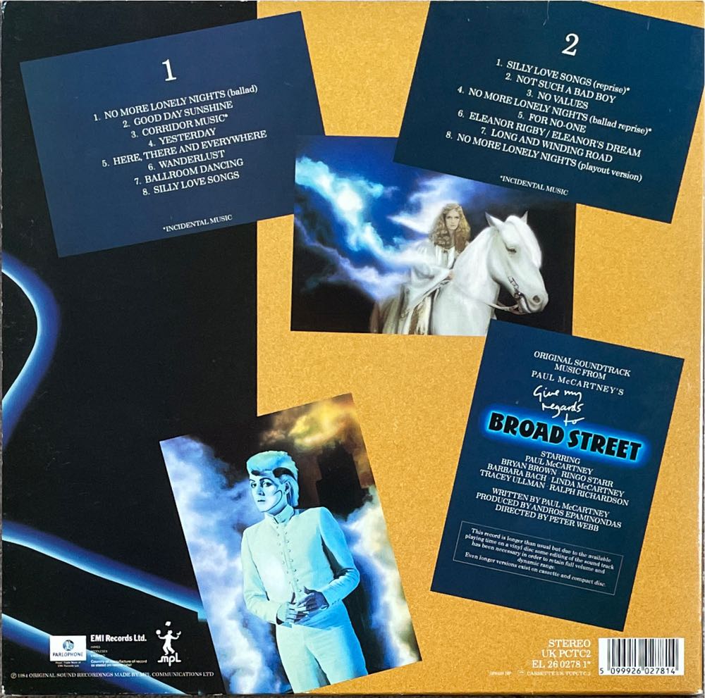 Give My Regards To Broad Street - McCartney, Paul (12” - 66) music collectible [Barcode 5099926027814] - Main Image 2