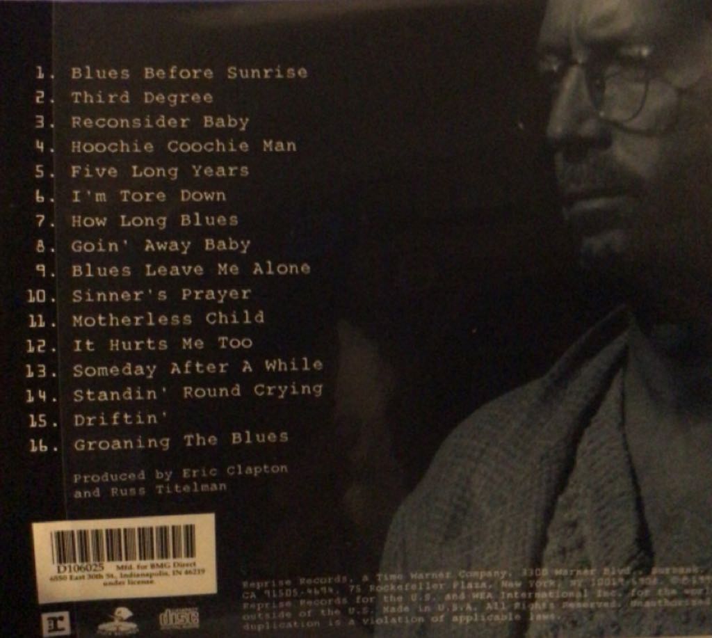 From The Cradle - Clapton,Eric (CD - 61) music collectible - Main Image 2