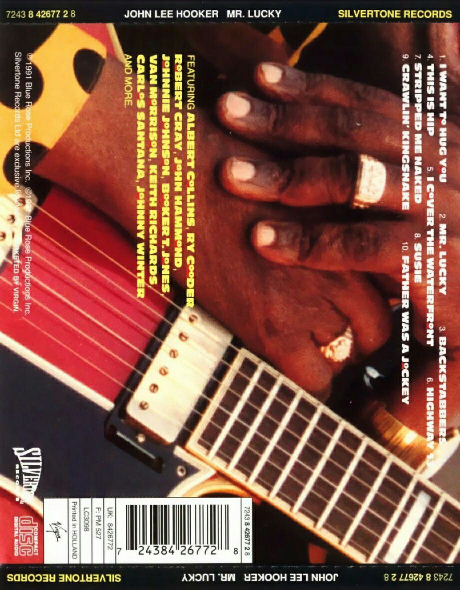 Mr Lucky - John Lee Hooker (MP3) music collectible [Barcode 724384267728] - Main Image 2