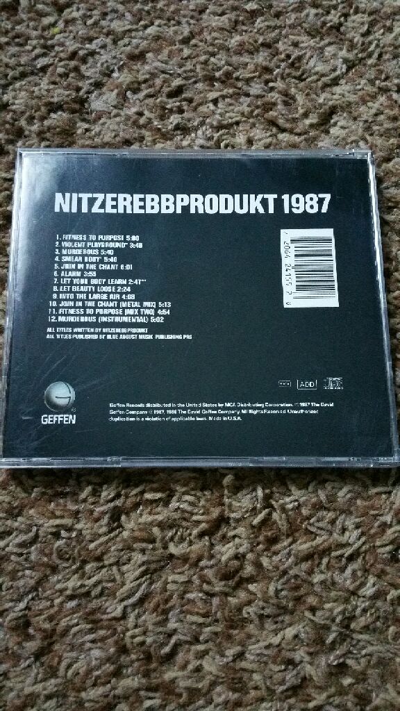 That Total Age - Nitzer Ebb (CD) music collectible [Barcode 720642415528] - Main Image 2