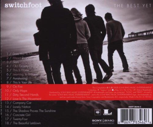 The Best Yet - Switchfoot (CD) music collectible [Barcode 5099924278225] - Main Image 2