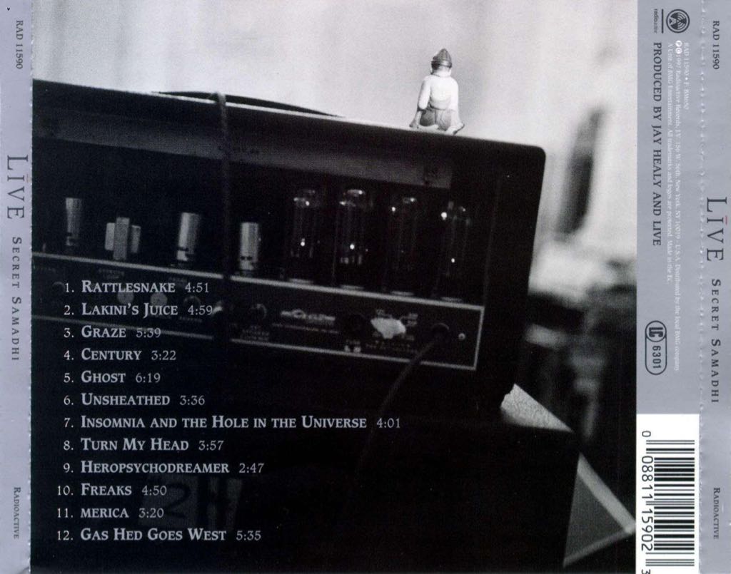 Secret Samadhi - Live (AAC) music collectible - Main Image 2