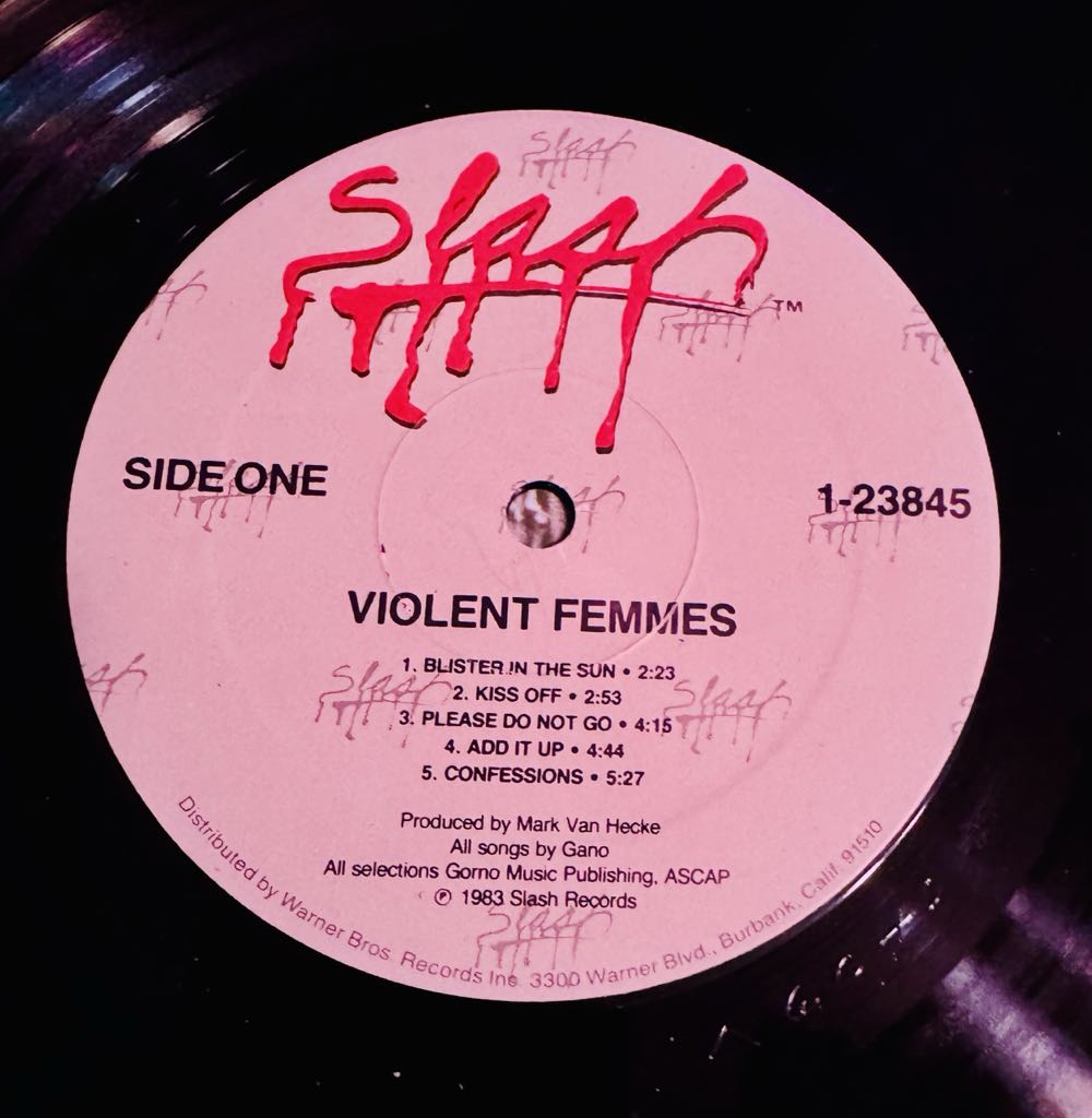 Violent Femmes - Violent Femmes (12” - 36) music collectible [Barcode 075992384513] - Main Image 3