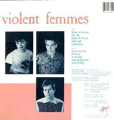 Violent Femmes - Violent Femmes (12”) music collectible - Main Image 2