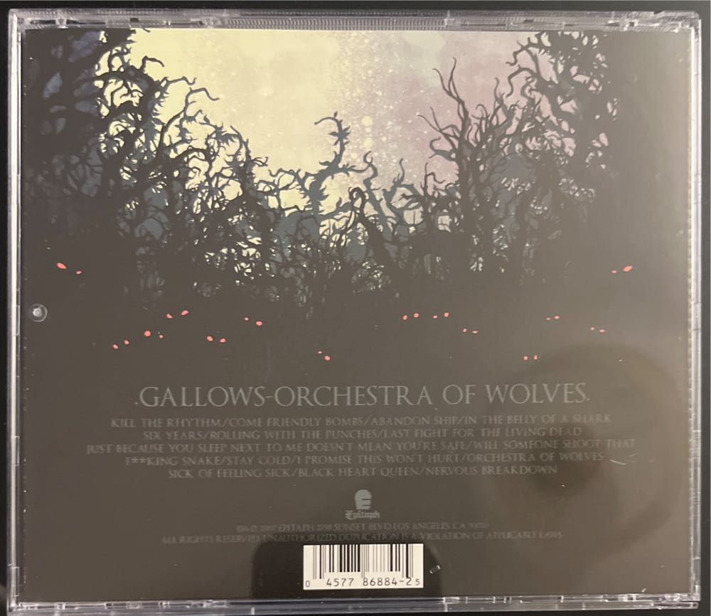 Orchestra Of Wolves - Gallows (CD) music collectible [Barcode 045778688425] - Main Image 2