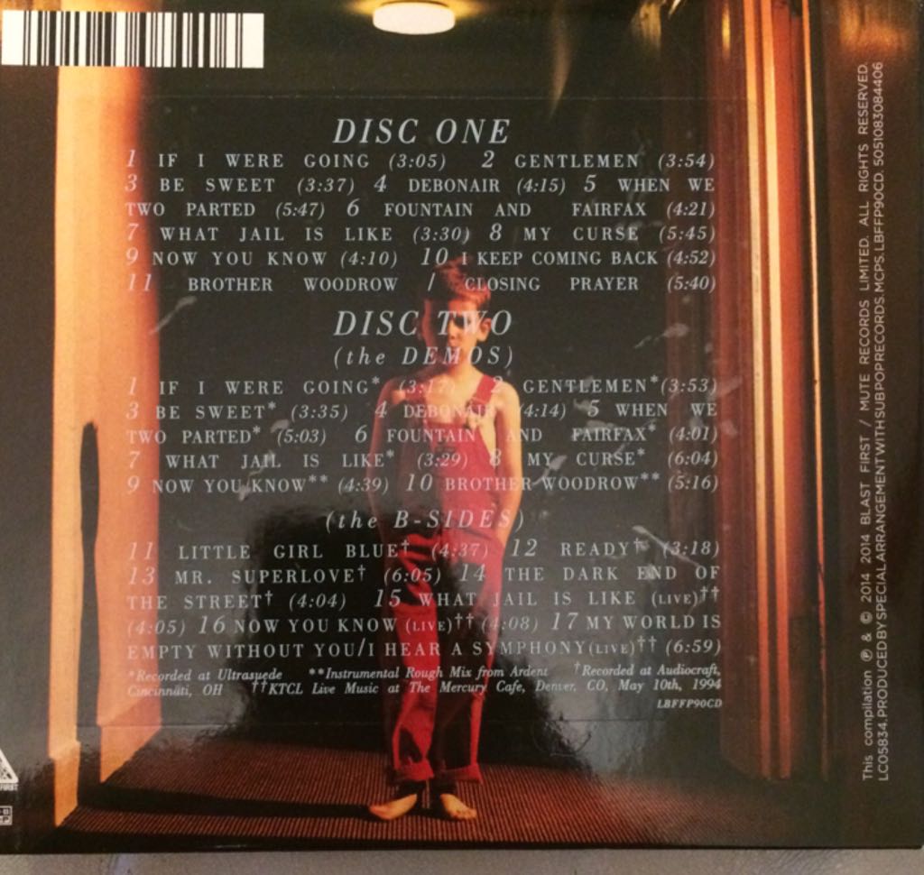 Gentlemen - The Afghan Whigs (CD - 49) music collectible [Barcode 5051083084406] - Main Image 2