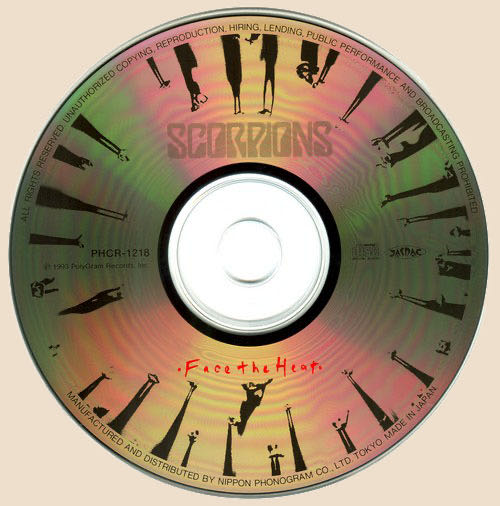 Face The Heat - Scorpions (CD - 59) music collectible [Barcode 731451828027] - Main Image 4
