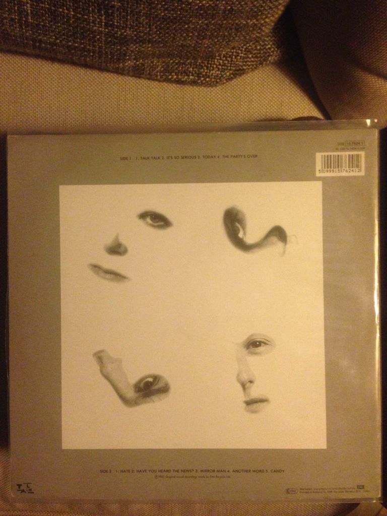 The Partys Over - Talk Talk (12”) music collectible - Main Image 2