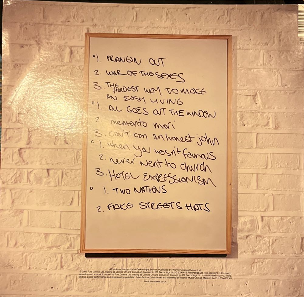 The Hardest Way To Make An Easy Living - Streets, The (12”) music collectible [Barcode 825646323012] - Main Image 2