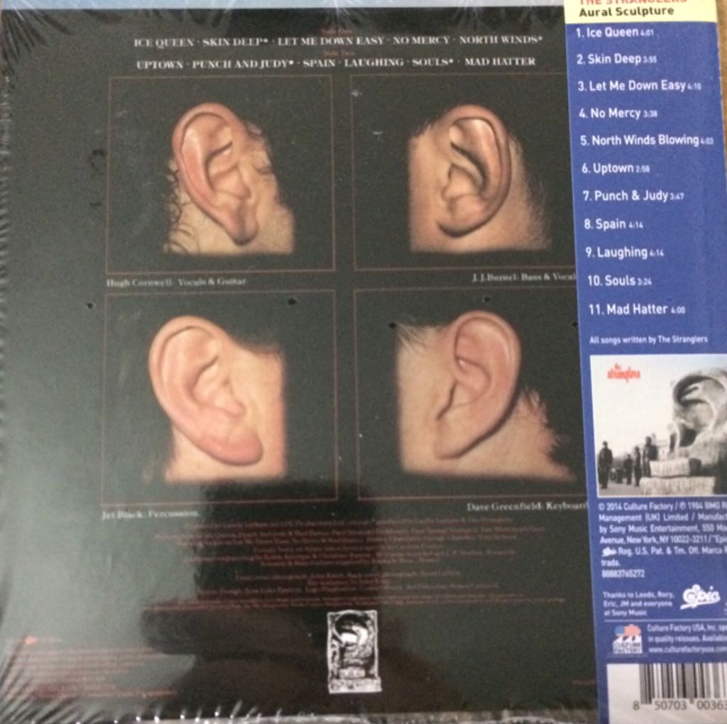 Aural Sculpture - Stranglers, The (CD) music collectible [Barcode 850703003637] - Main Image 2
