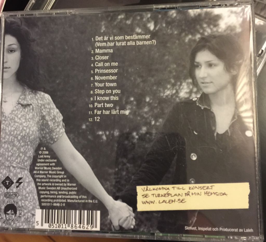 Prinsessor - Laleh (CD) music collectible [Barcode 5051011864629] - Main Image 2