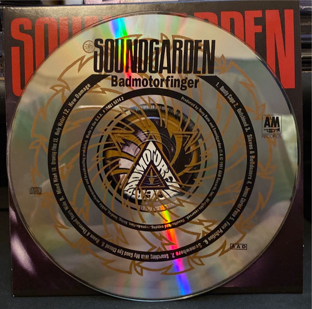 Badmotorfinger - Soundgarden (CD - 5748) music collectible [Barcode 075021537422] - Main Image 4