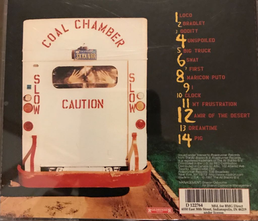 Coal Chamber - Coal Chamber (CD) music collectible - Main Image 2