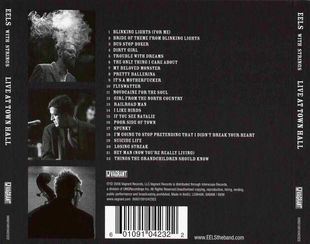 Eels with Strings: Live at Town Hall - Eels (CD) music collectible - Main Image 2