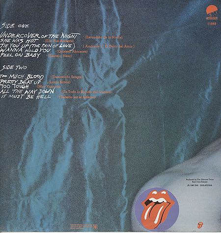 Undercover - Rolling Stones (12”) music collectible [Barcode 5099916543614] - Main Image 2