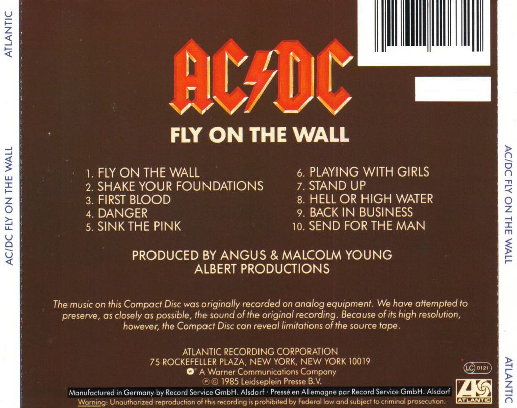 Fly On The Wall - AC/DC (MP3) music collectible - Main Image 2