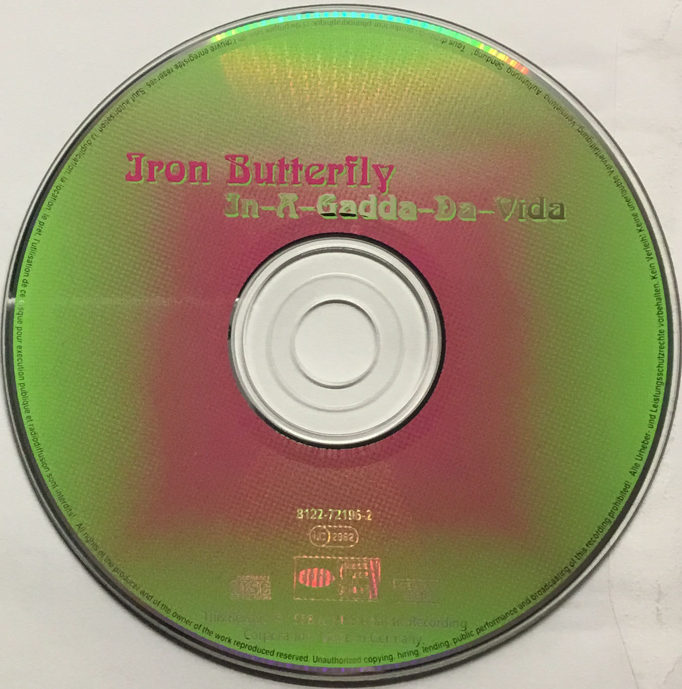 In A Gadda Da Vida - Iron Butterfly (CD - 58) music collectible [Barcode 081227219628] - Main Image 4