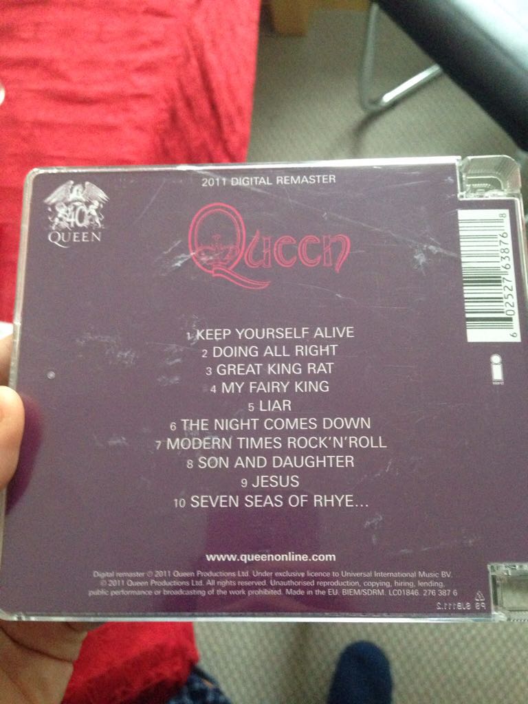 Queen - Queen (CD) music collectible [Barcode 602527638768] - Main Image 2