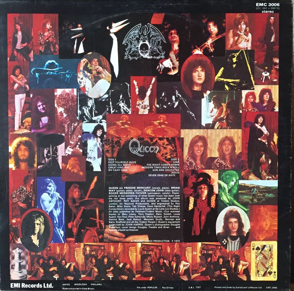 Queen - Queen (12”) music collectible - Main Image 2