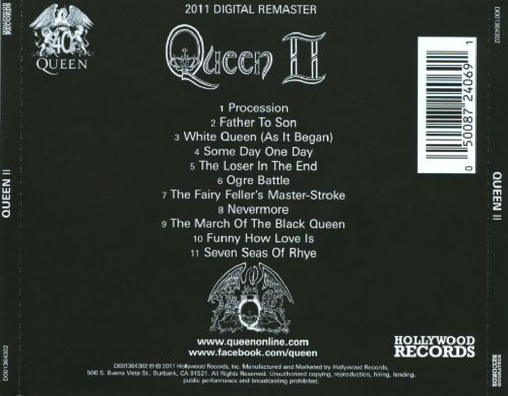 Queen II - Queen (CD) music collectible [Barcode 602527667607] - Main Image 2