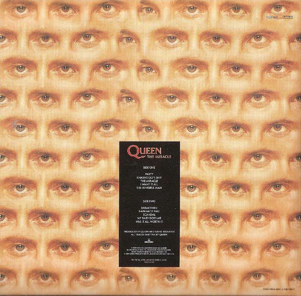 The Miracle - Queen (CD - 59) music collectible [Barcode 720616123428] - Main Image 2