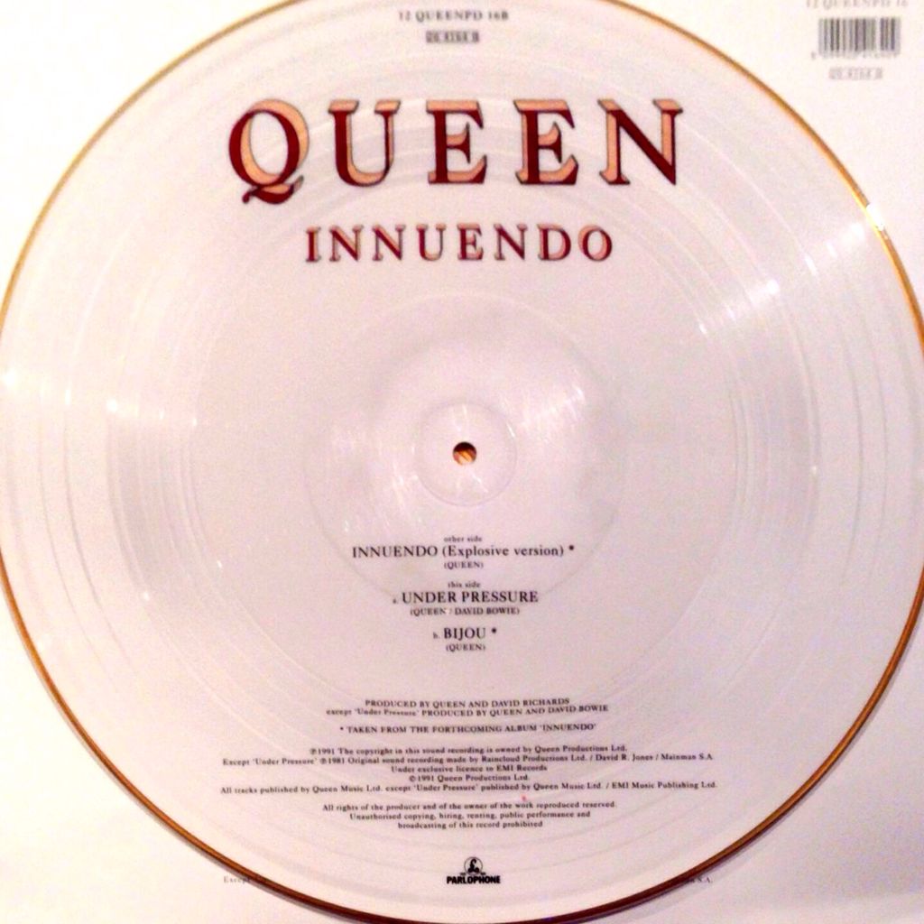 (12”) Innuendo - Queen (12” - 15) music collectible [Barcode 5099920416409] - Main Image 2