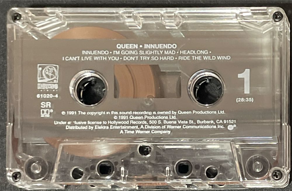 Innuendo - Queen (Cassette - 54) music collectible [Barcode 720616102041] - Main Image 3