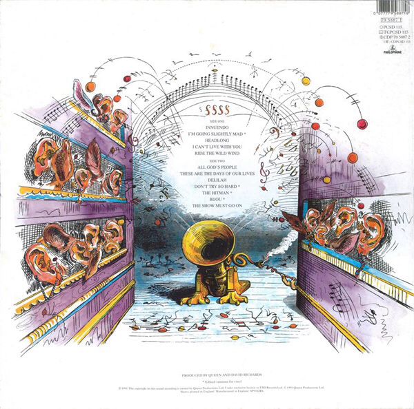 Innuendo - Queen (12”) music collectible - Main Image 2