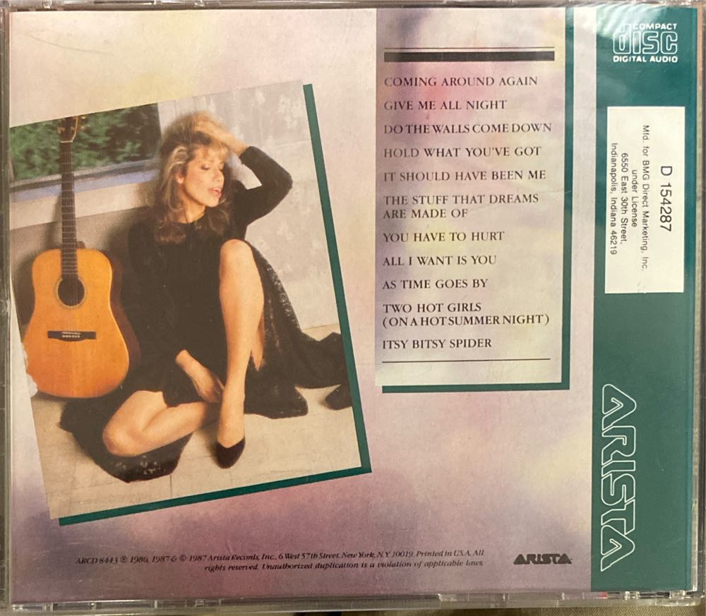 Coming Around Again - Carly Simon (CD) music collectible [Barcode 078221844321] - Main Image 2
