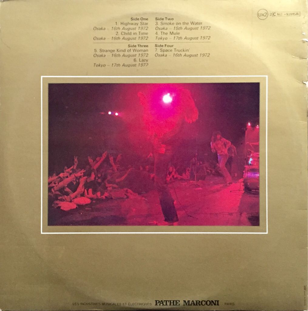 Made In Japan - Deep Purple (12”) music collectible - Main Image 2