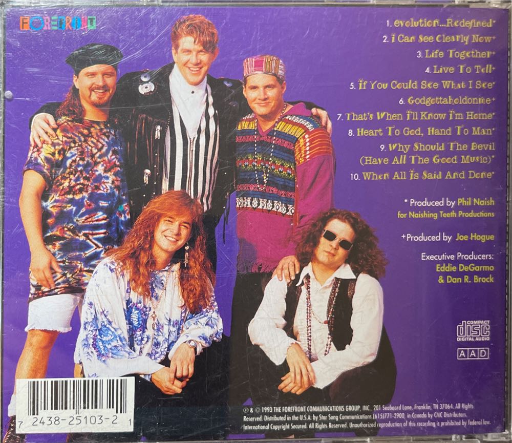 Evolution - Geoff Moore & the Distance (CD) music collectible [Barcode 724382510321] - Main Image 2