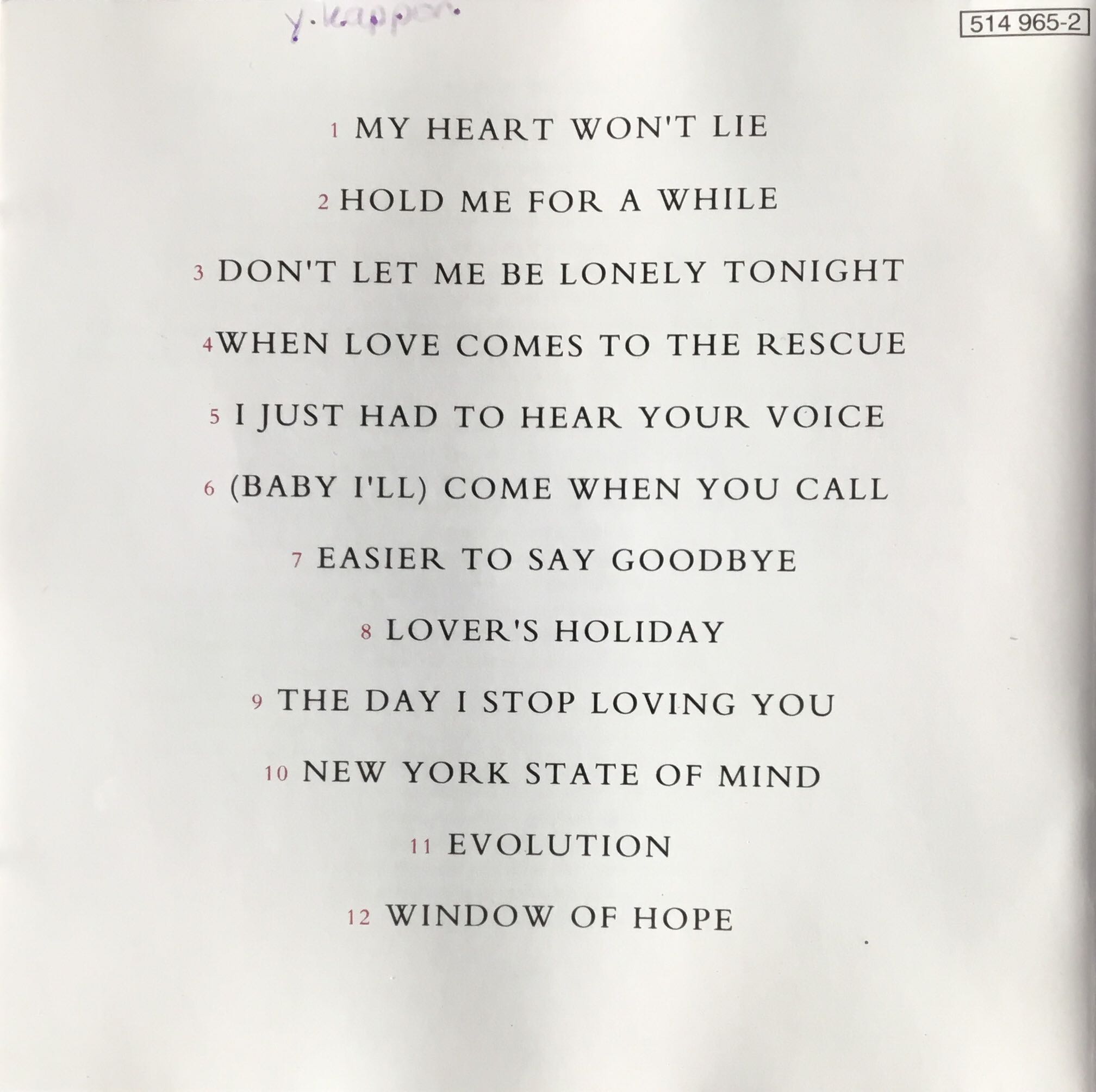 Evolution - Adams Oleta (CD - 57) music collectible [Barcode 731451496523] - Main Image 3