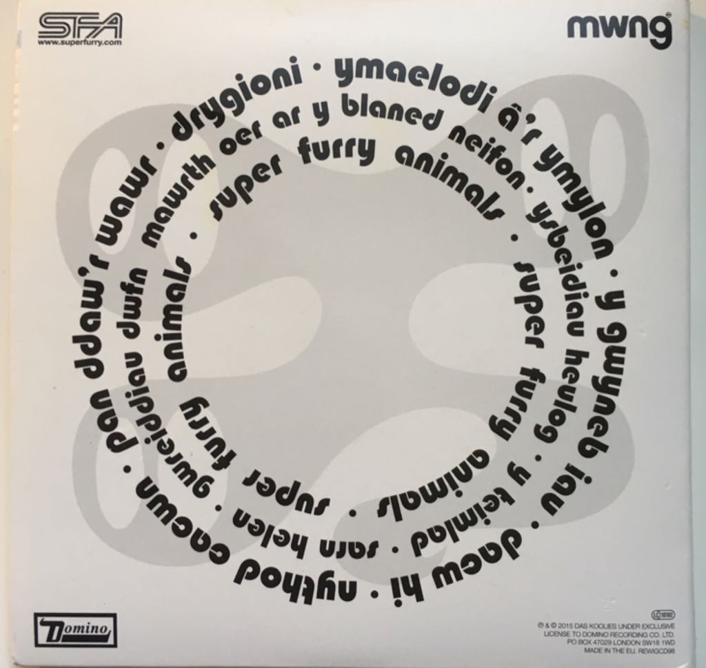 Mwng - Super Furry Animals (CD) music collectible - Main Image 2