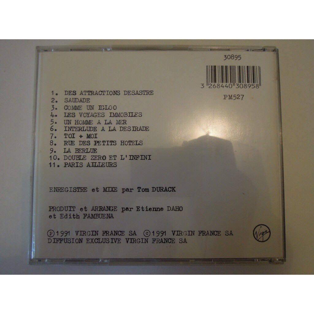 Paris Ailleurs - Daho Etienne (Cassette) music collectible - Main Image 2