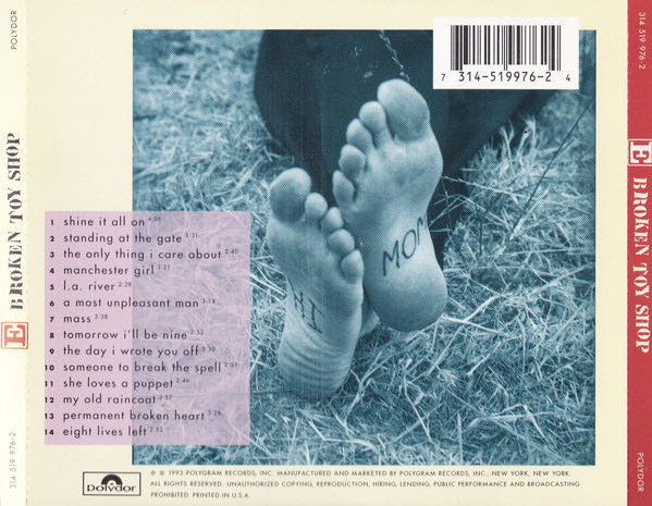 Broken Toy Shop - E (CD) music collectible [Barcode 731451997624] - Main Image 2